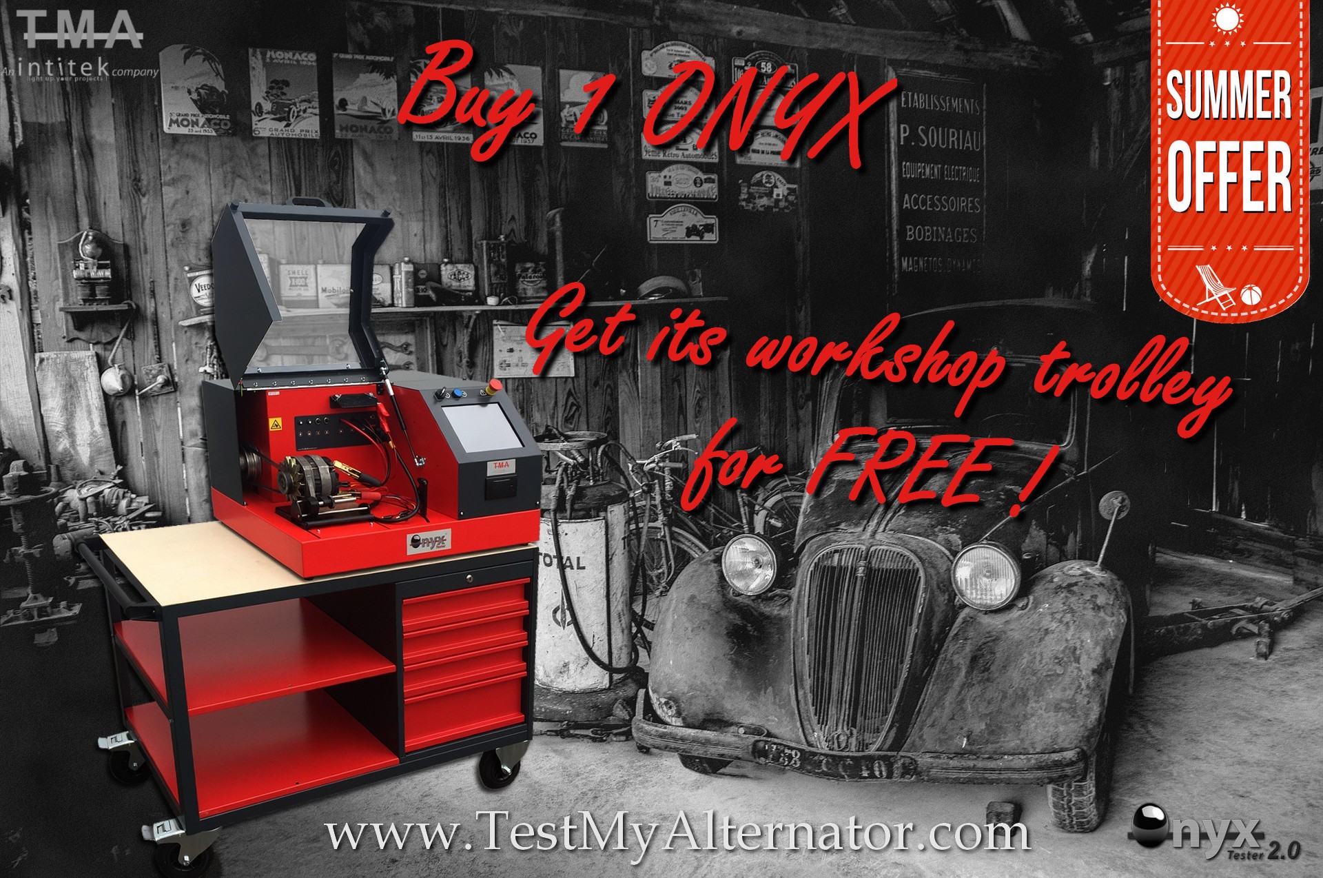 Buy ONYX Get workshop trolley